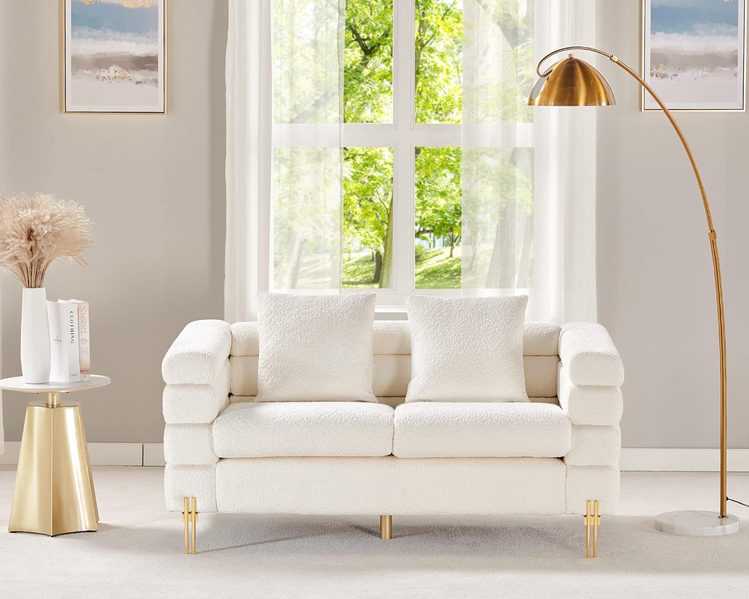 Kylie Bouclé Elegance Sofa