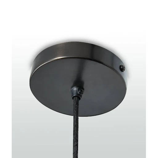 Chaness Pendant Light close up hanging from ceiling