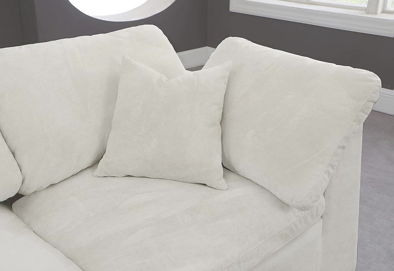 Dream Cloud Couch Down Filled Cream Sectional