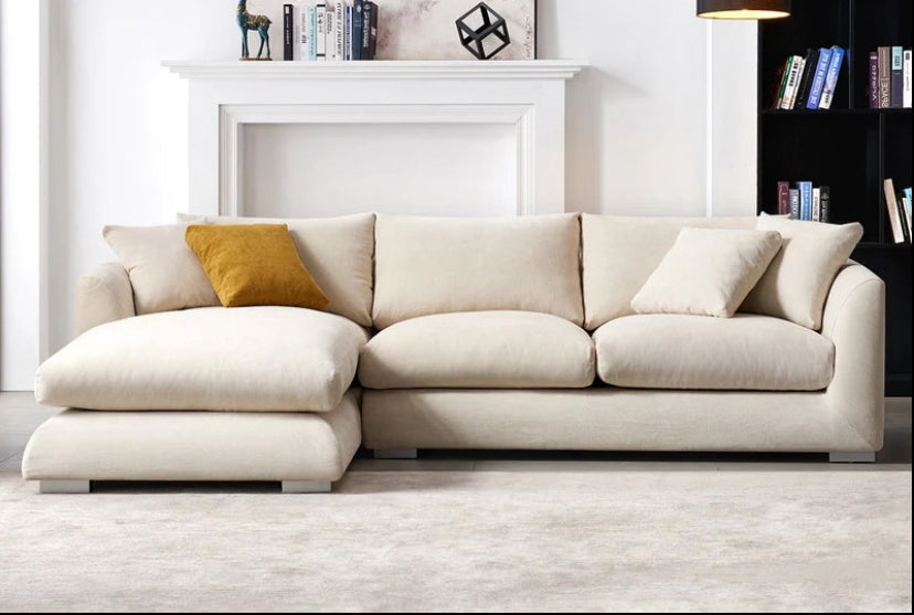 Custom Belle LAF Sofa