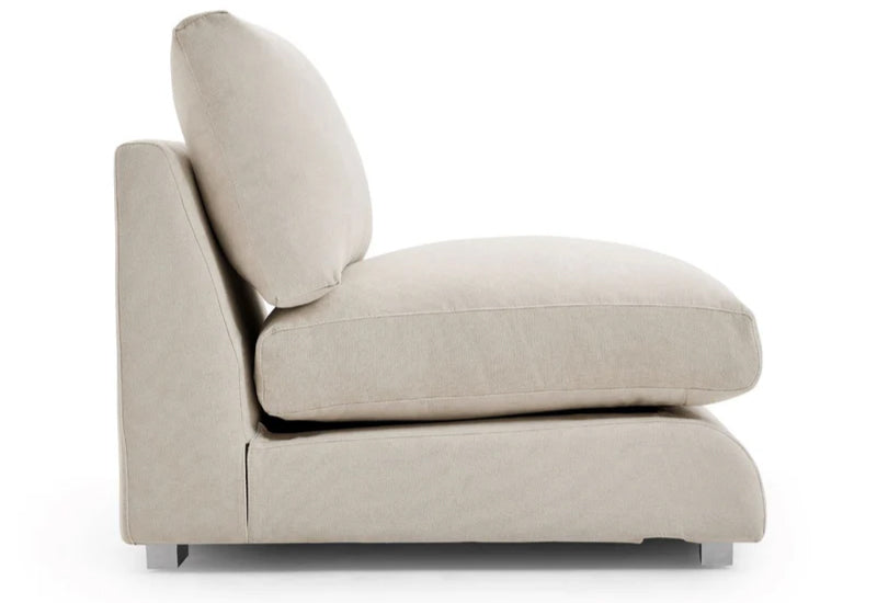Feather Armless Chair