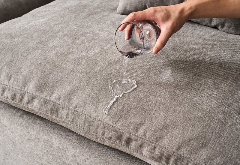 Snuggle Grey Down Filled Cloud Couch