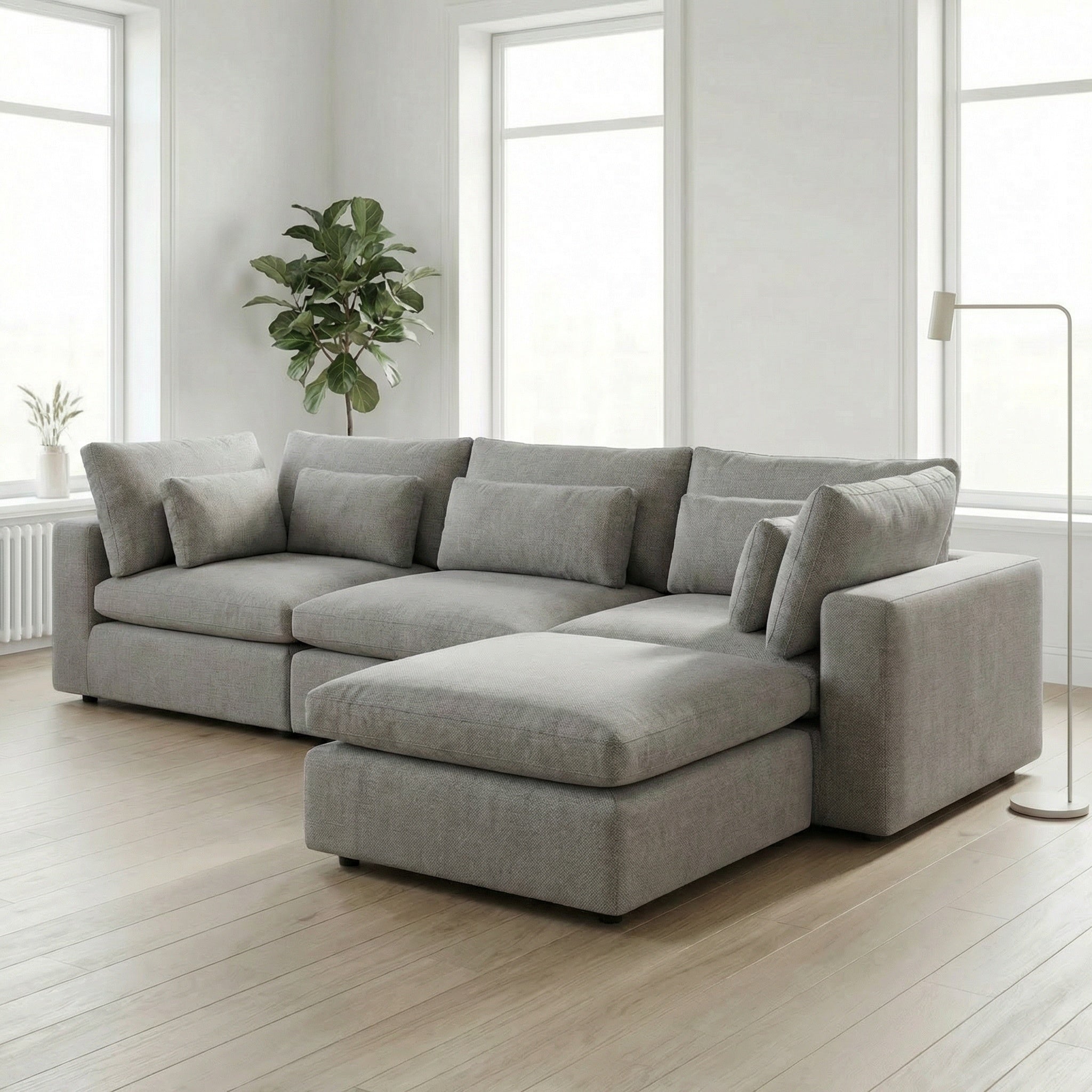 Aria Cloud™ Cloud Modular Sectional | 4-Piece