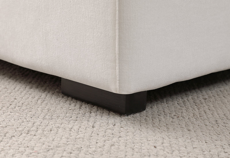 Snuggle White Down Filled Cloud Couch