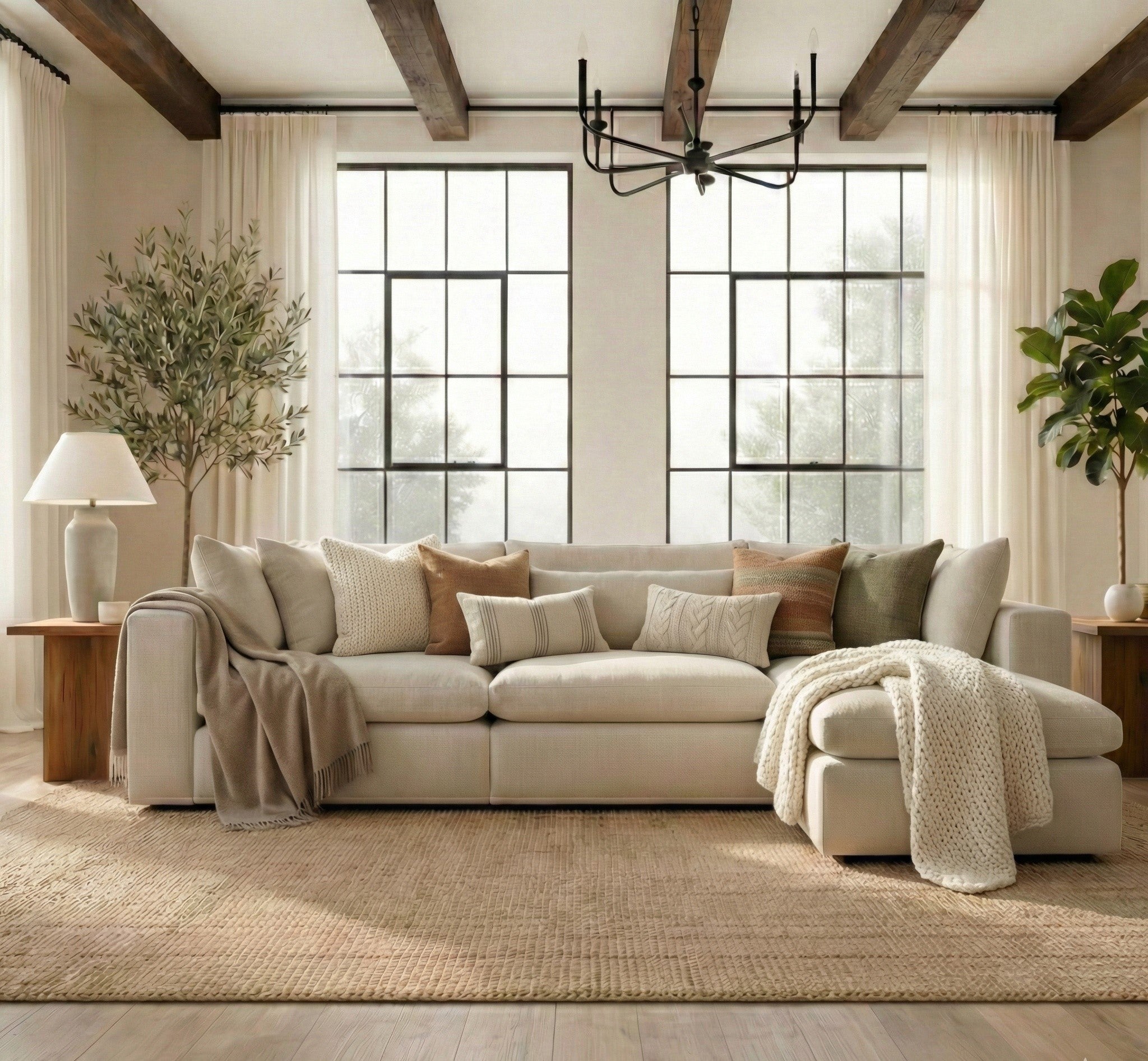 Aria Cloud™ Cloud Modular Sectional | 4-Piece