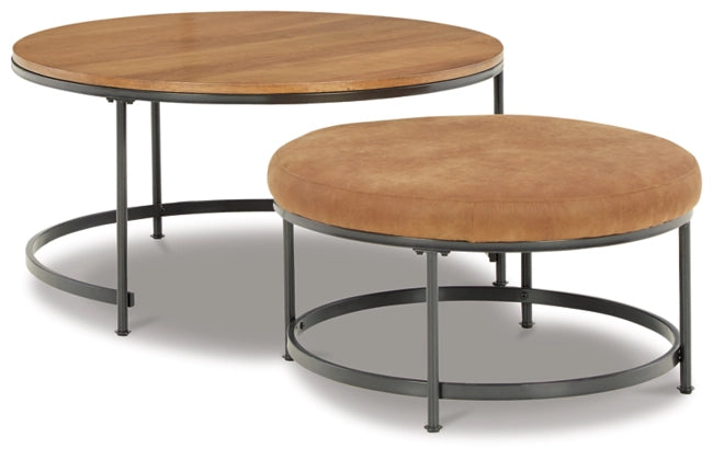 Drezmoore Nesting Coffee Table (Set of 2) on white background