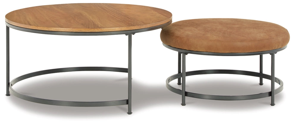 Drezmoore Nesting Coffee Table (Set of 2) on white background