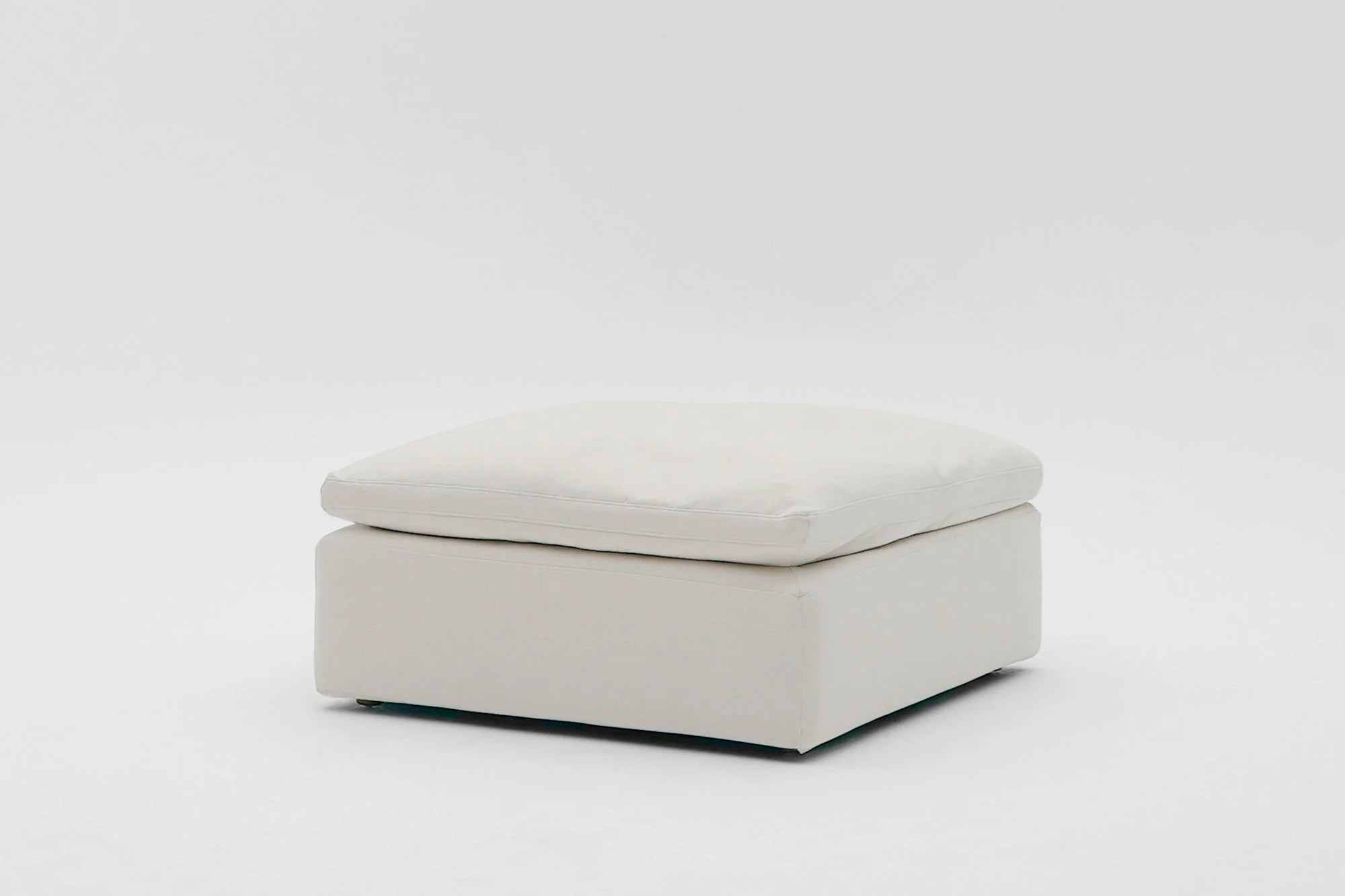 Emily Linen Ottoman