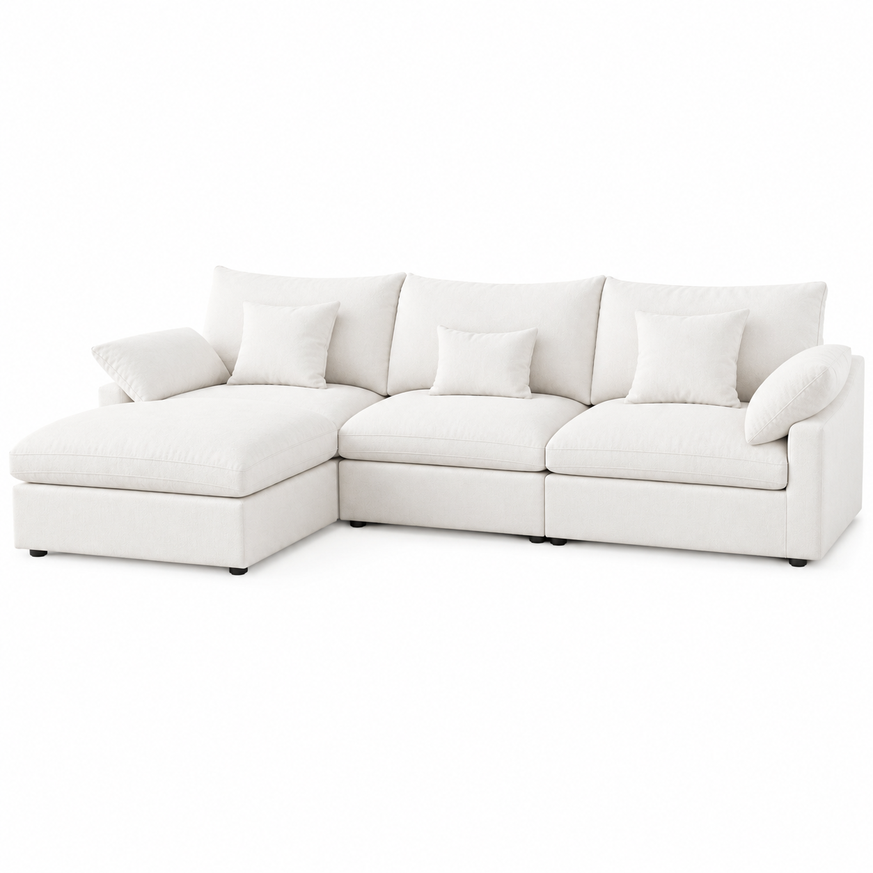 Cove White Cloud Couch Modular Sectional