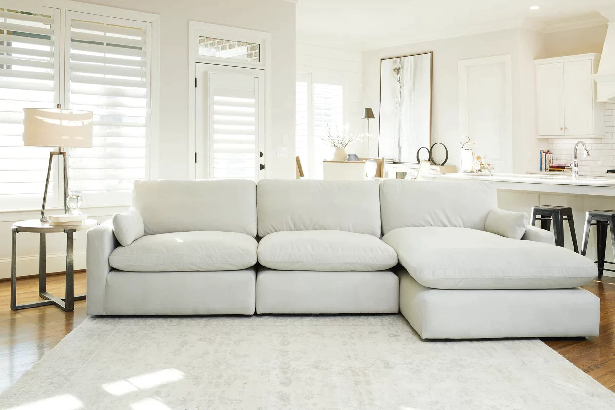 Grey cloud couch deals