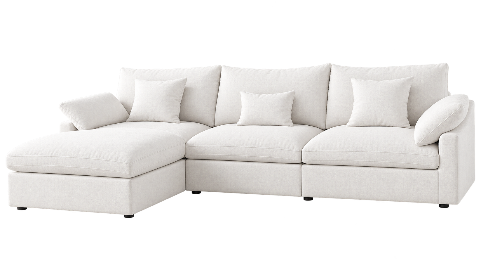 Cove White Cloud Couch Modular Sectional