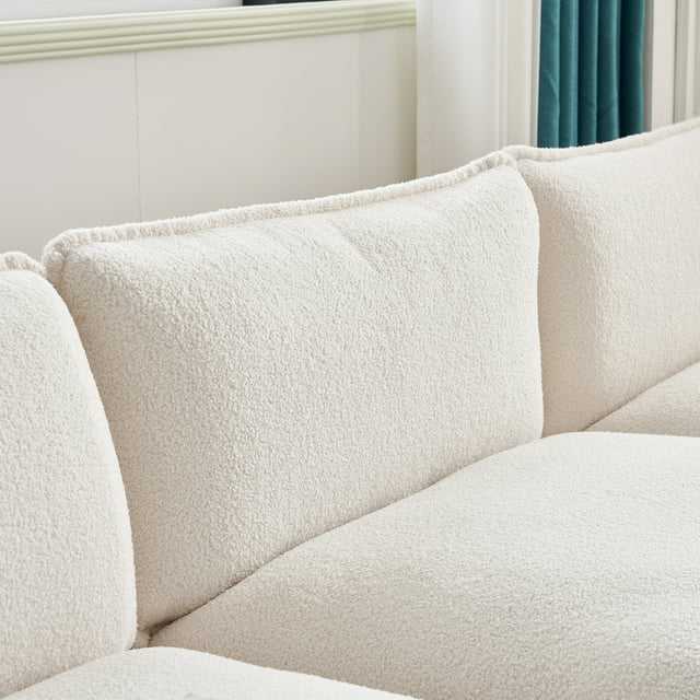 Close up of top cushion for Dream Mellow Double Cushion Sofa