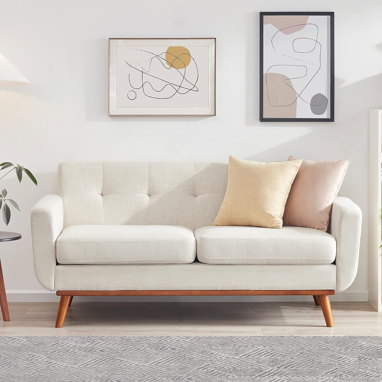 Harmony Beige Loveseat