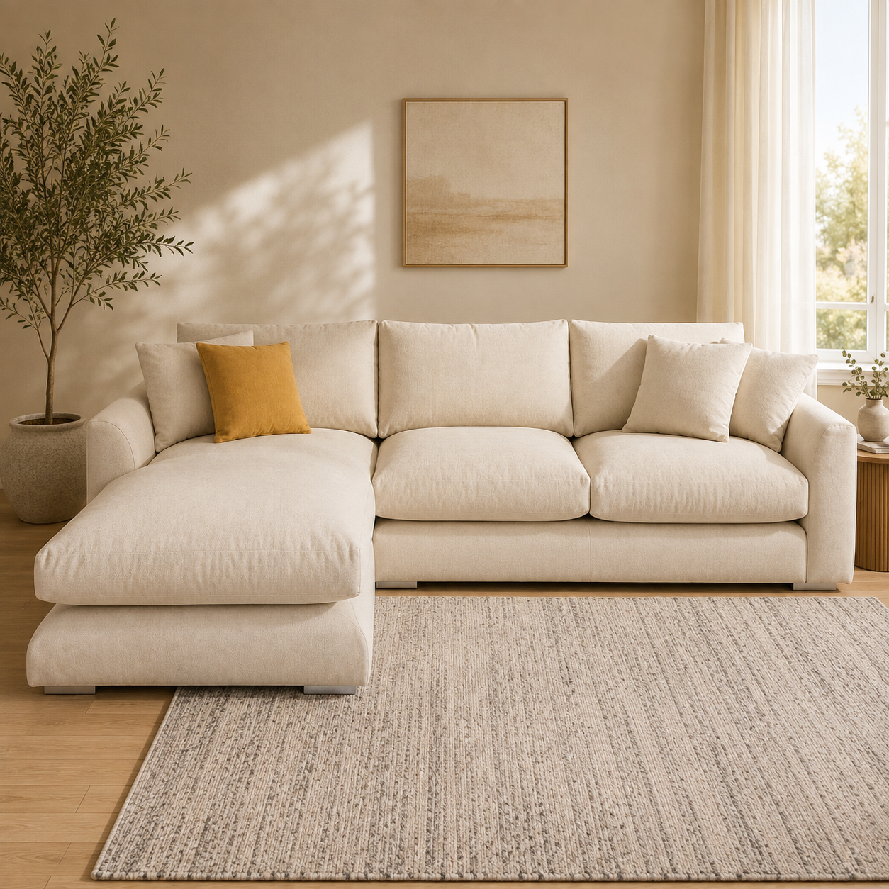 Belle Feather Cloud Couch Sectional