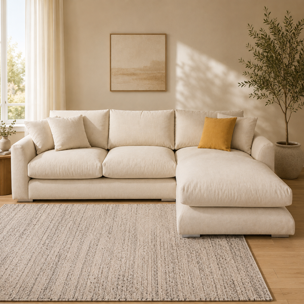 Belle Feather Cloud Couch Sectional