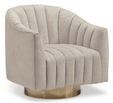 Ashley Penzlin Swivel Accent Chair, front angle
