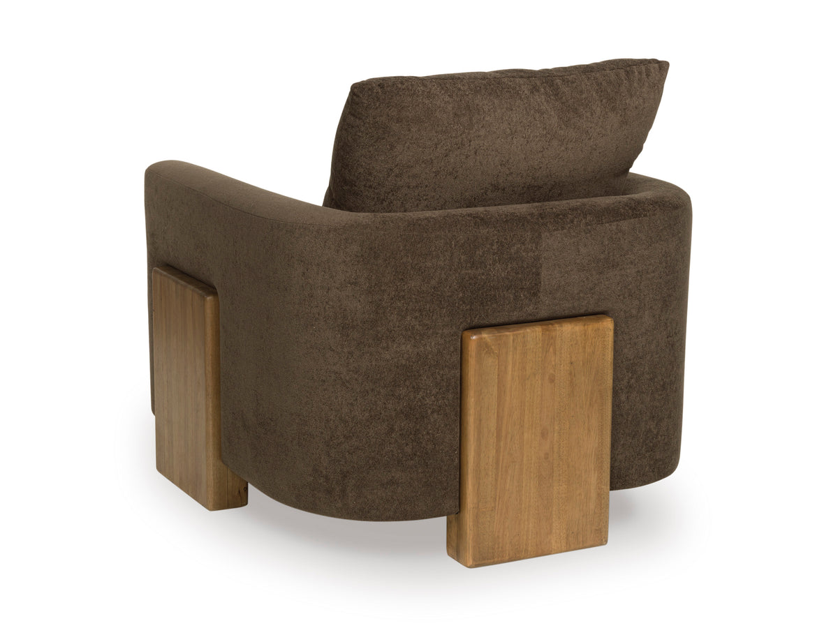Ashley Dairlett accent chair rear view
