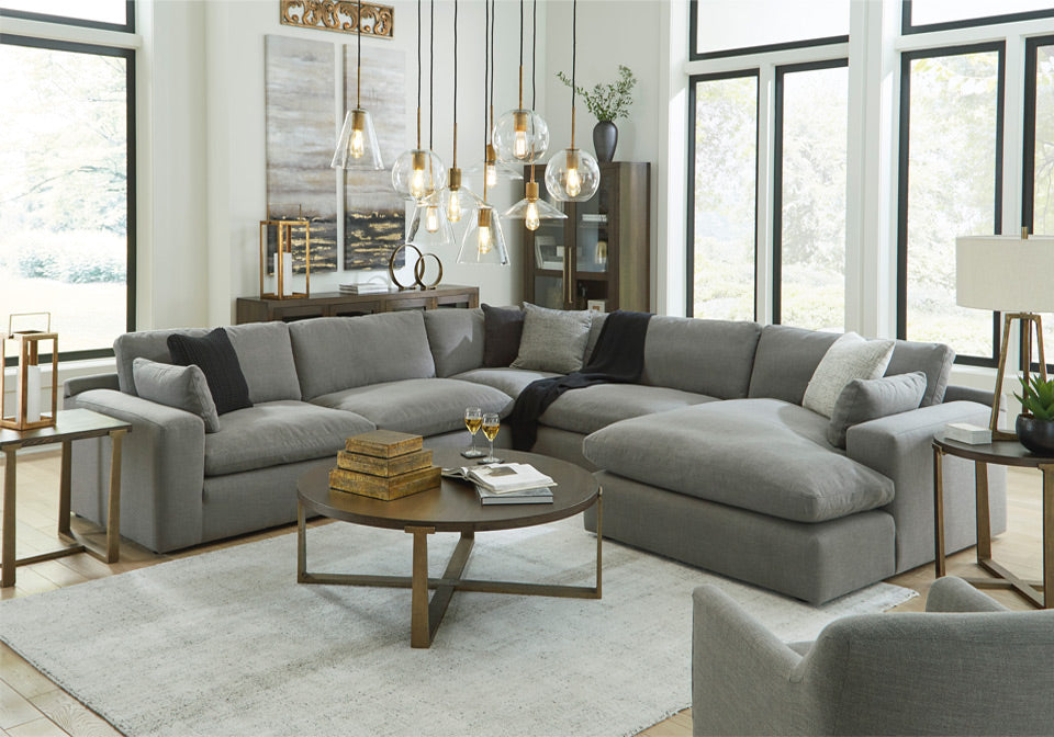 Elyza Smoke™ Cloud Sectional