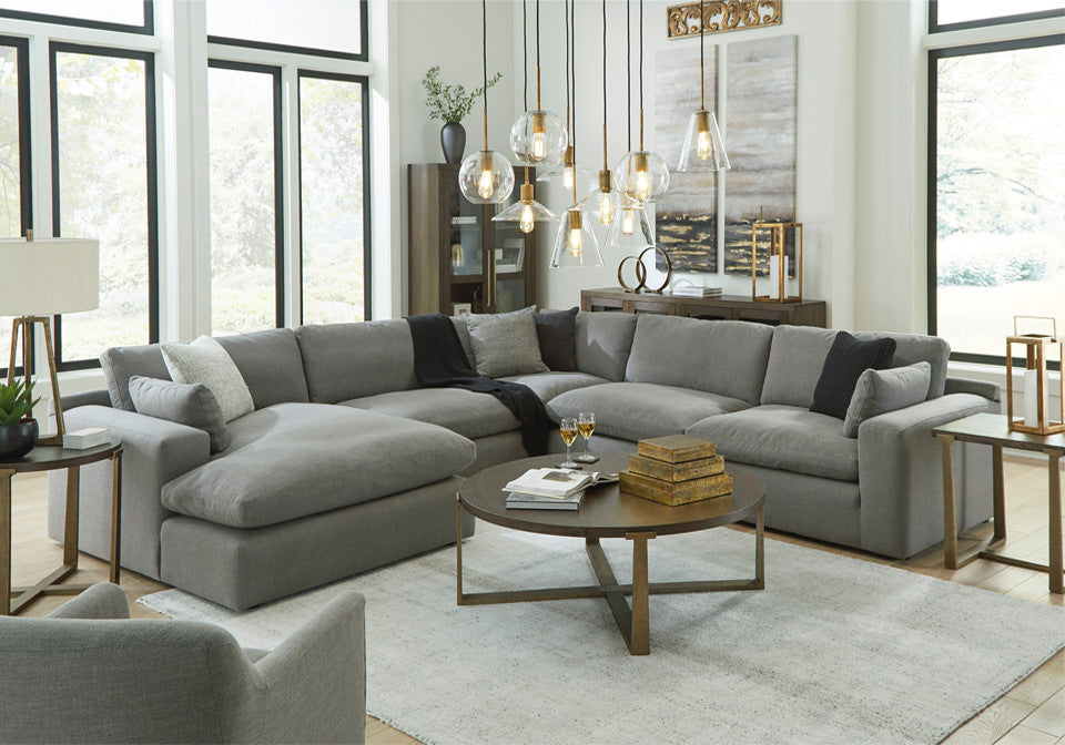 Elyza Smoke™ Cloud Sectional