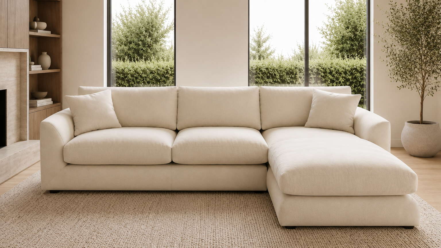 Belle Feather Cloud Couch Sectional