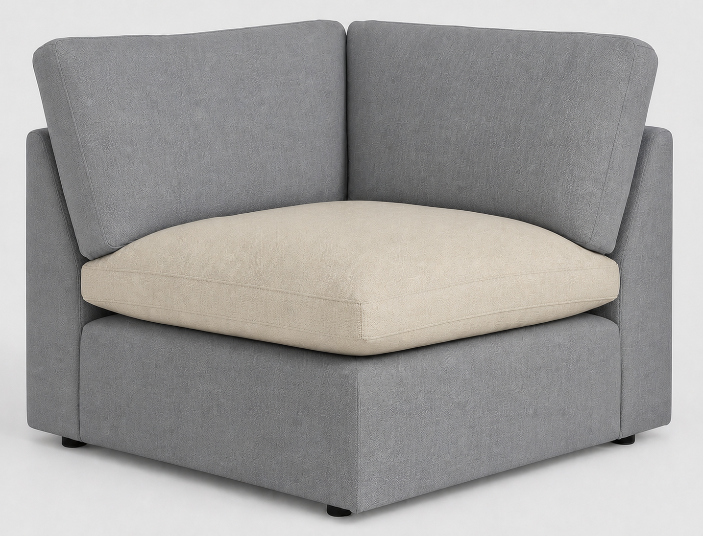 Elyza Linen Sectional Replacement Covers – Washable Linen Slipcover
