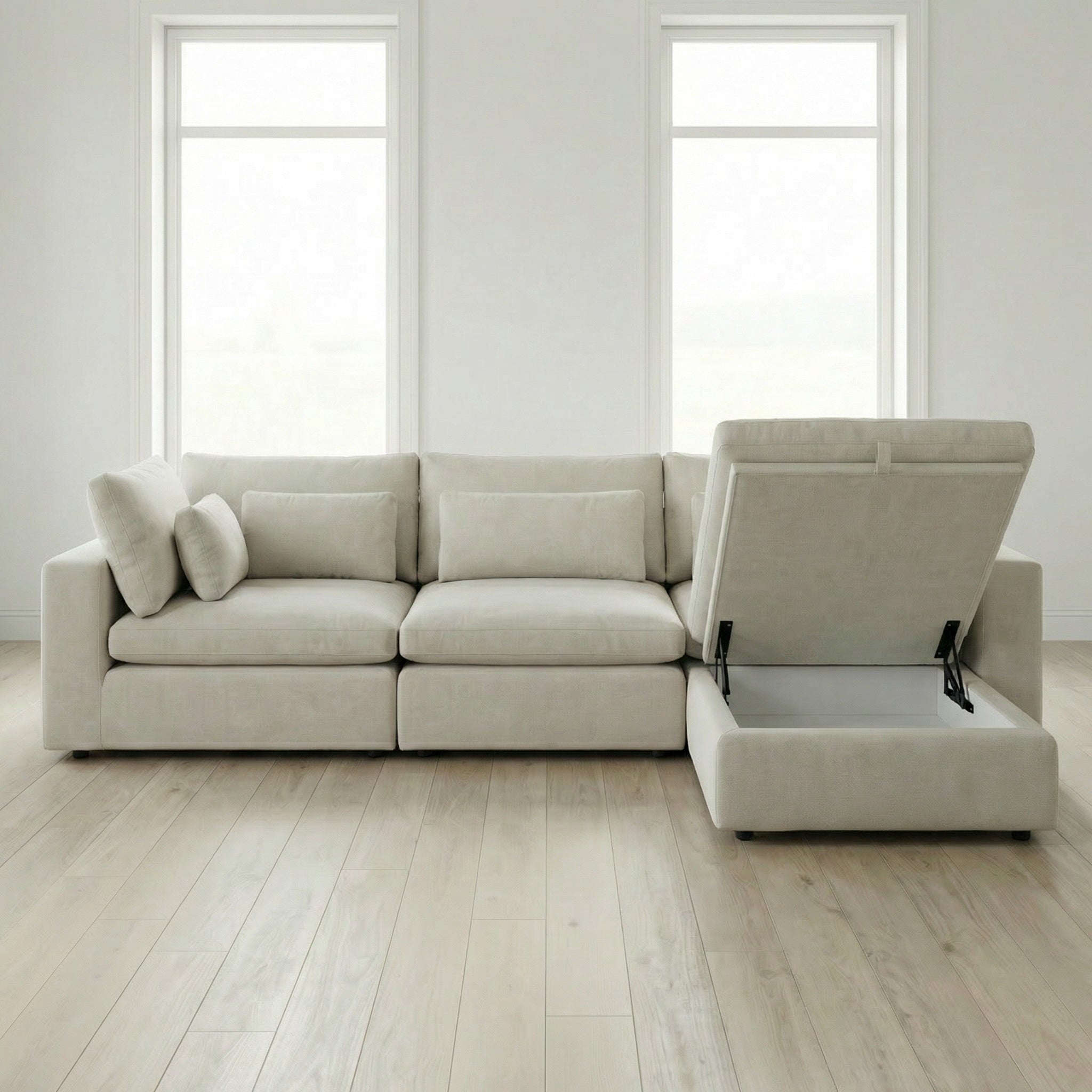 Aria Cloud™ Cloud Modular Sectional | 4-Piece