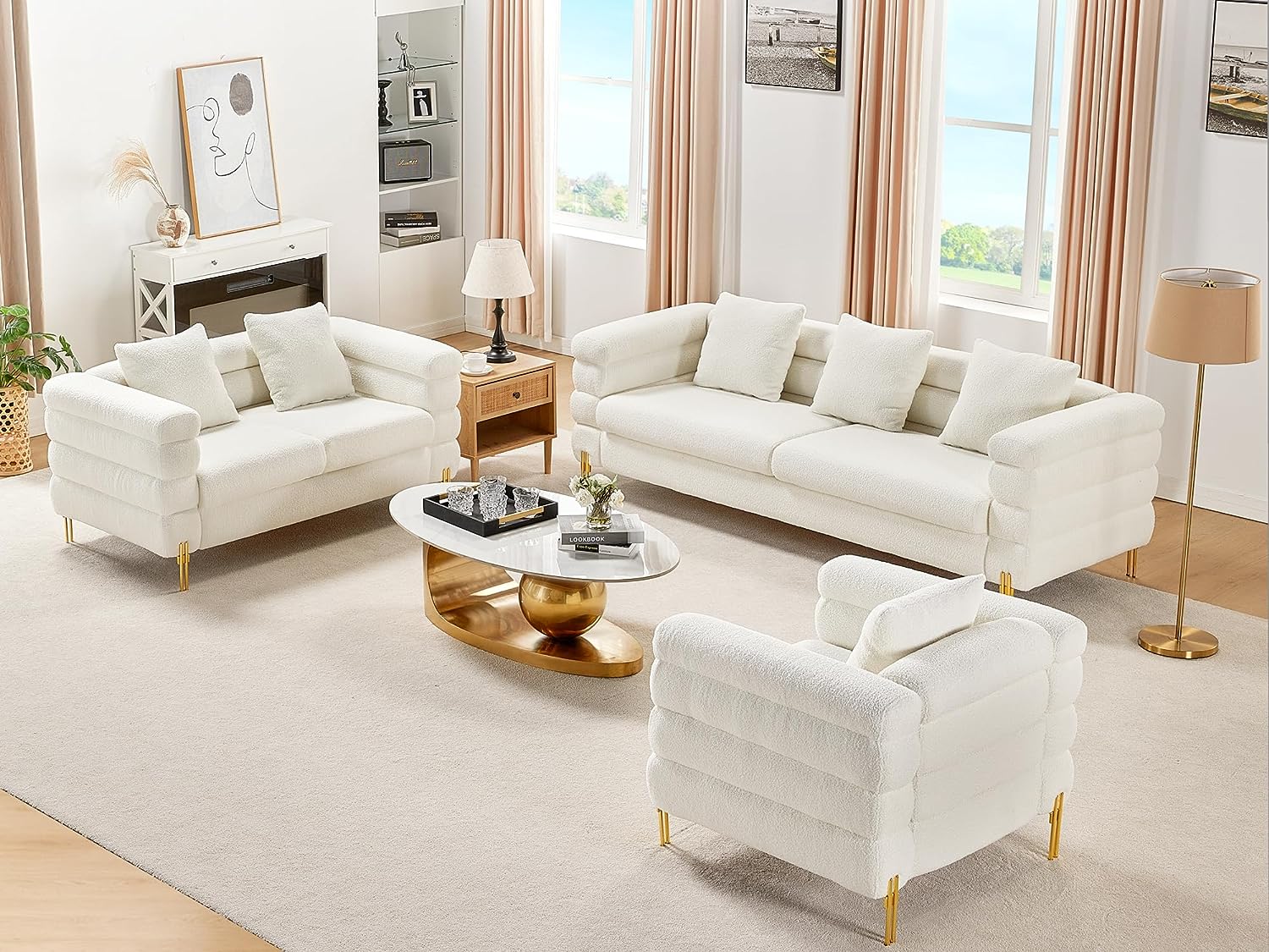 Kylie Bouclé Elegance Sofa