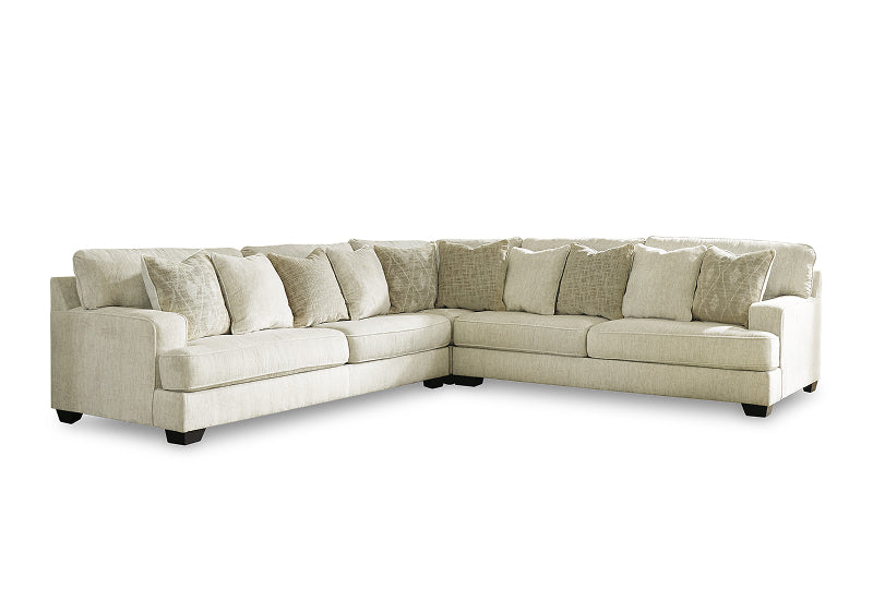 Rawcliffe 3-Piece Sectional In Parchment by Ashley Furniture
