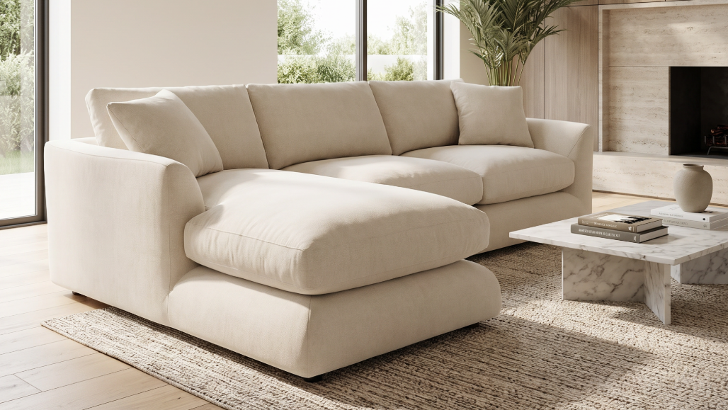 Belle Feather Cloud Couch Sectional