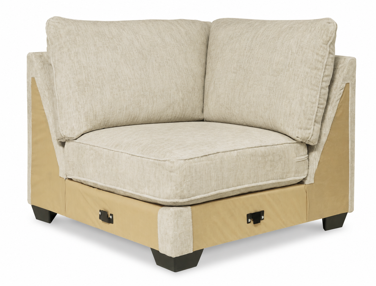 Ashley Rawcliffe corner wedge with throw pillows removed; furniture shown for cover fit reference.