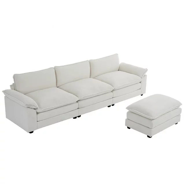 Dream Mellow Double Cushion Sofa with white background