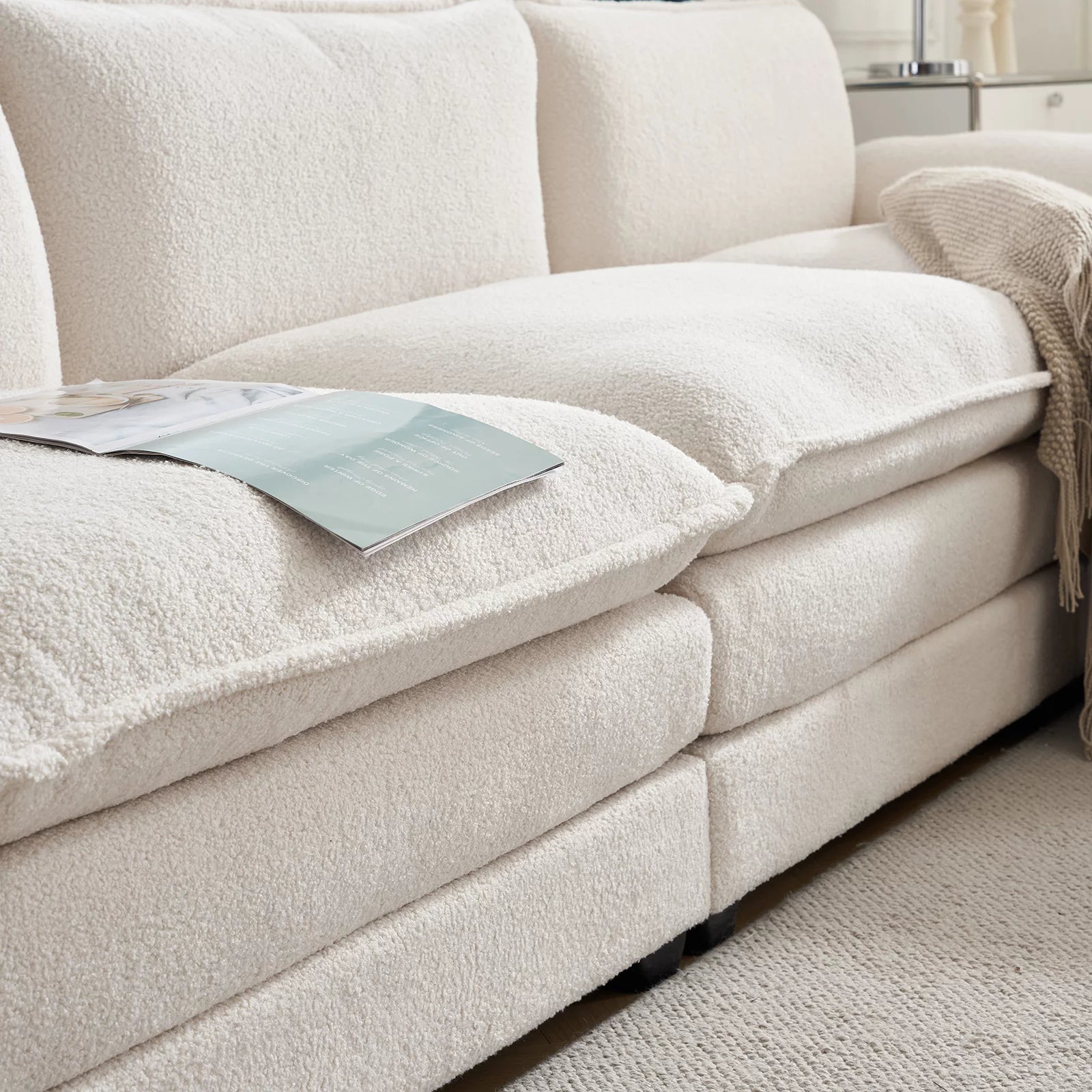 Close up of Dream Mellow Double Cushion Sofa