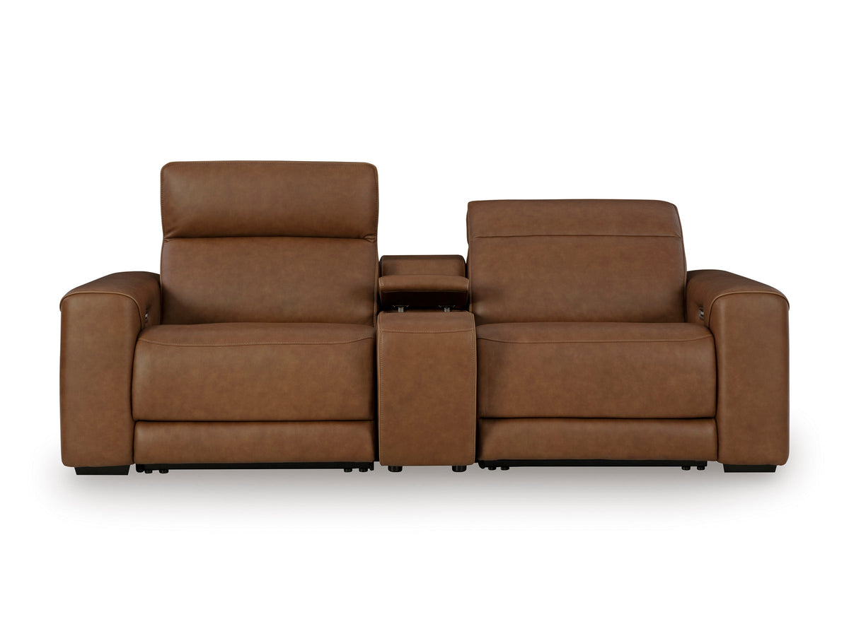 Magic Man loveseat with optional storage console