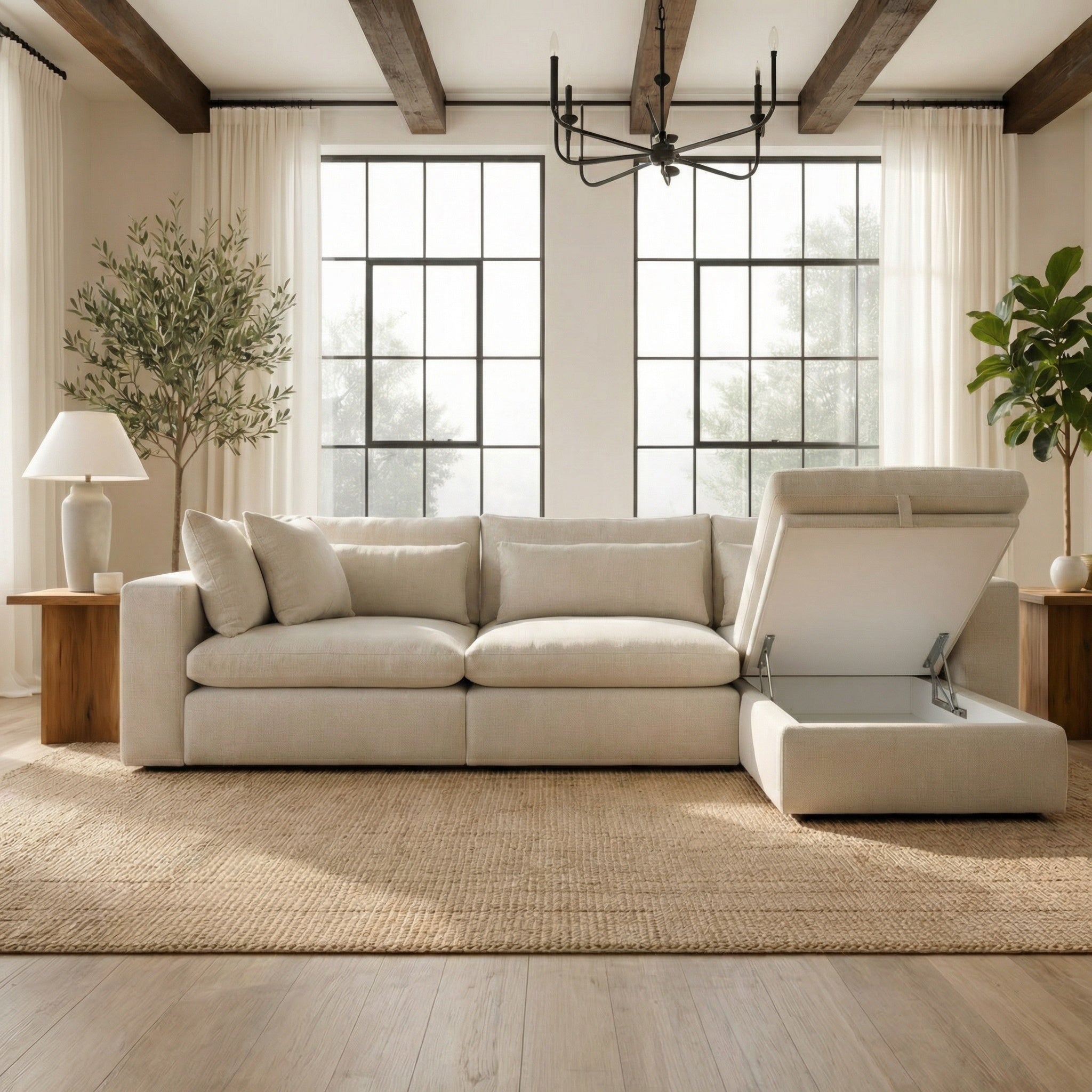 Aria Cloud™ Cloud Modular Sectional | 4-Piece