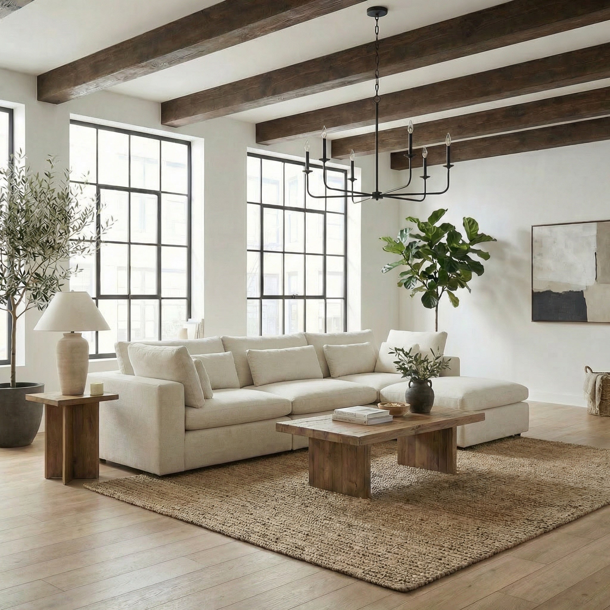 Aria Cloud™ Cloud Modular Sectional | 4-Piece